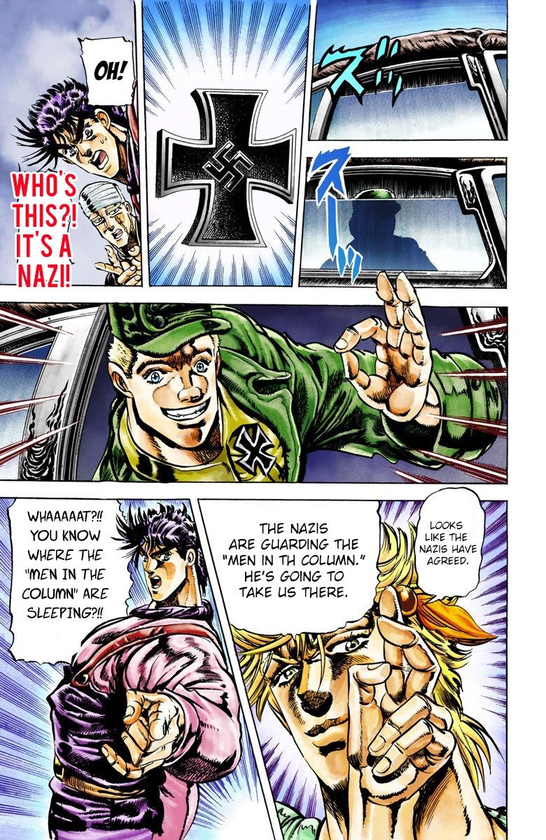 Read JoJo_s Bizarre Adventure Part 2 Battle Tendency Official Colored Manga Online