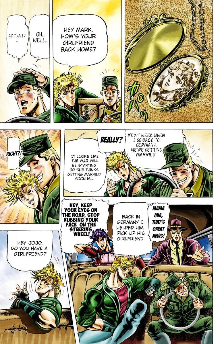 Read JoJo_s Bizarre Adventure Part 2 Battle Tendency Official Colored Manga Online
