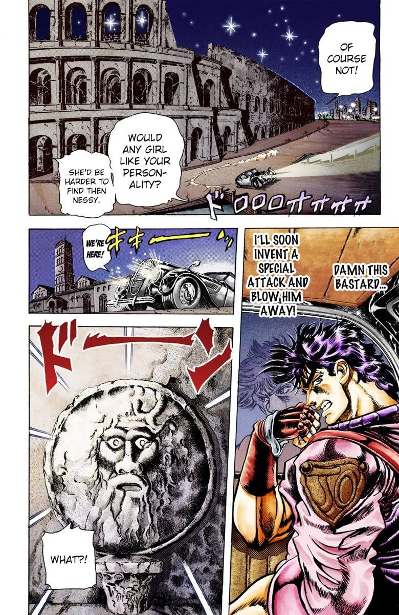 Read JoJo_s Bizarre Adventure Part 2 Battle Tendency Official Colored Manga Online