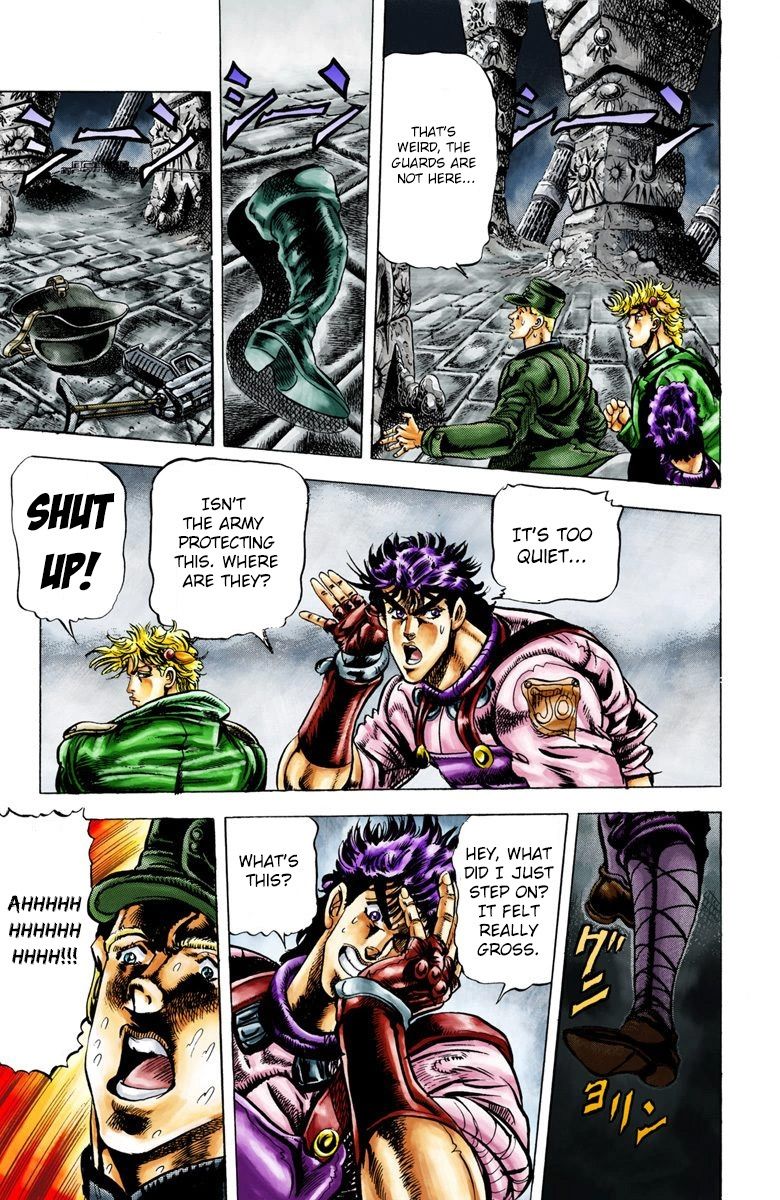 Read JoJo_s Bizarre Adventure Part 2 Battle Tendency Official Colored Manga Online