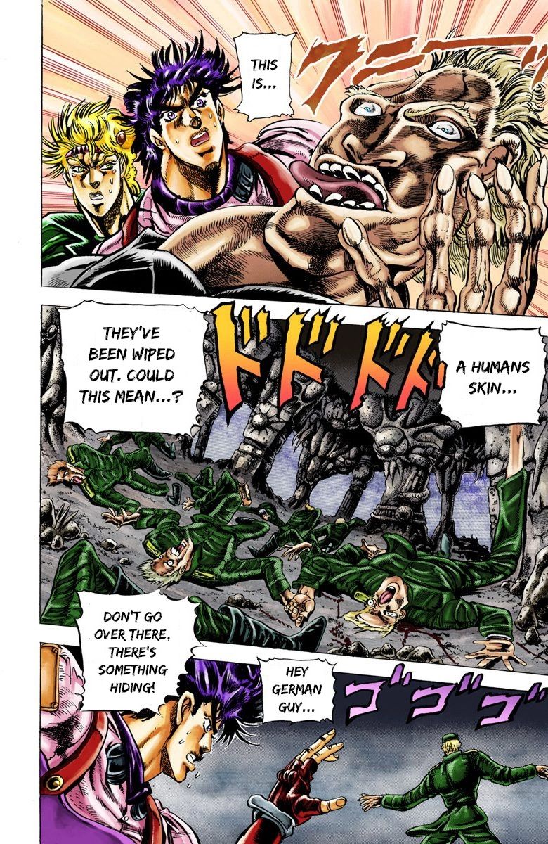 Read JoJo_s Bizarre Adventure Part 2 Battle Tendency Official Colored Manga Online