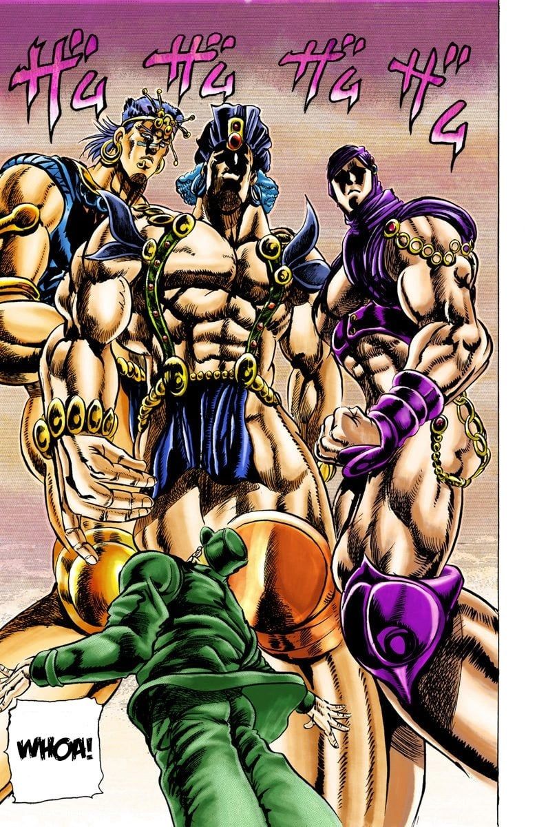 Read JoJo_s Bizarre Adventure Part 2 Battle Tendency Official Colored Manga Online