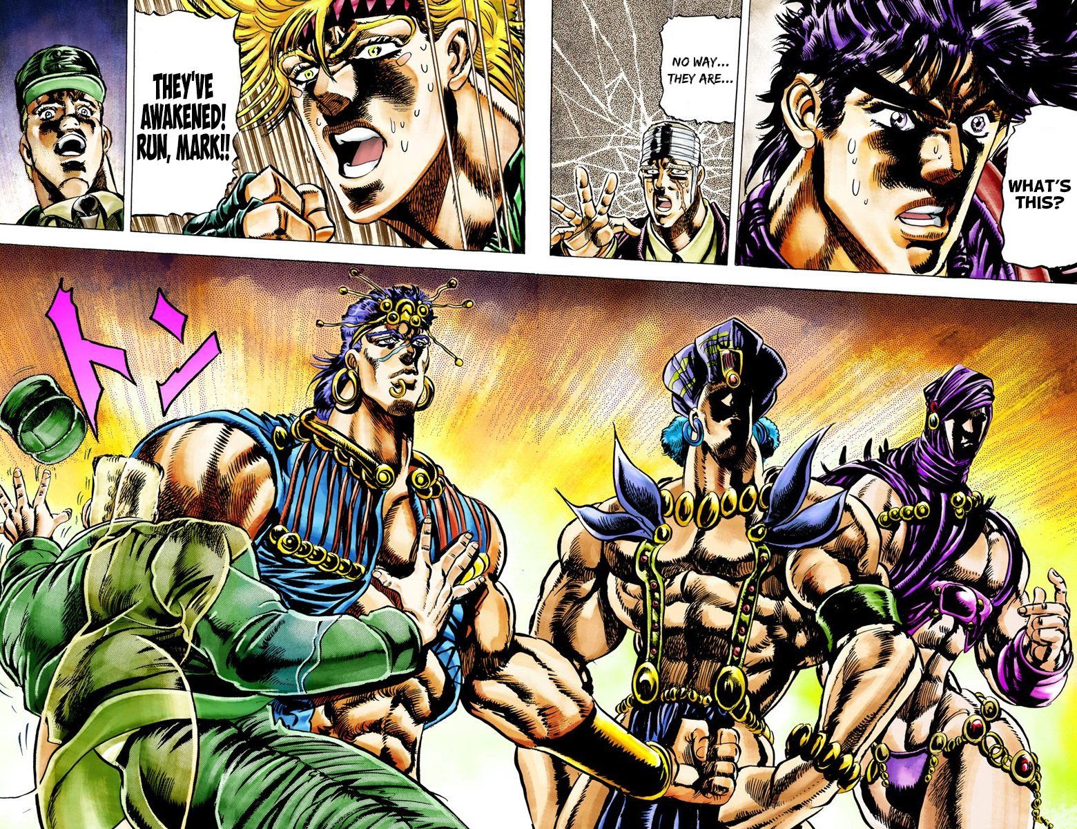 Read JoJo_s Bizarre Adventure Part 2 Battle Tendency Official Colored Manga Online