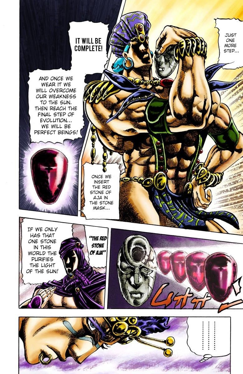 Read JoJo_s Bizarre Adventure Part 2 Battle Tendency Official Colored Manga Online