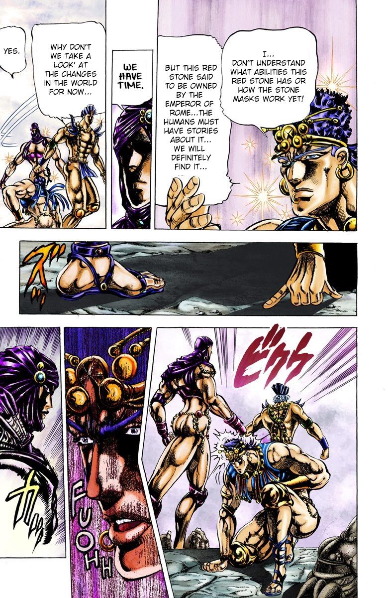 Read JoJo_s Bizarre Adventure Part 2 Battle Tendency Official Colored Manga Online