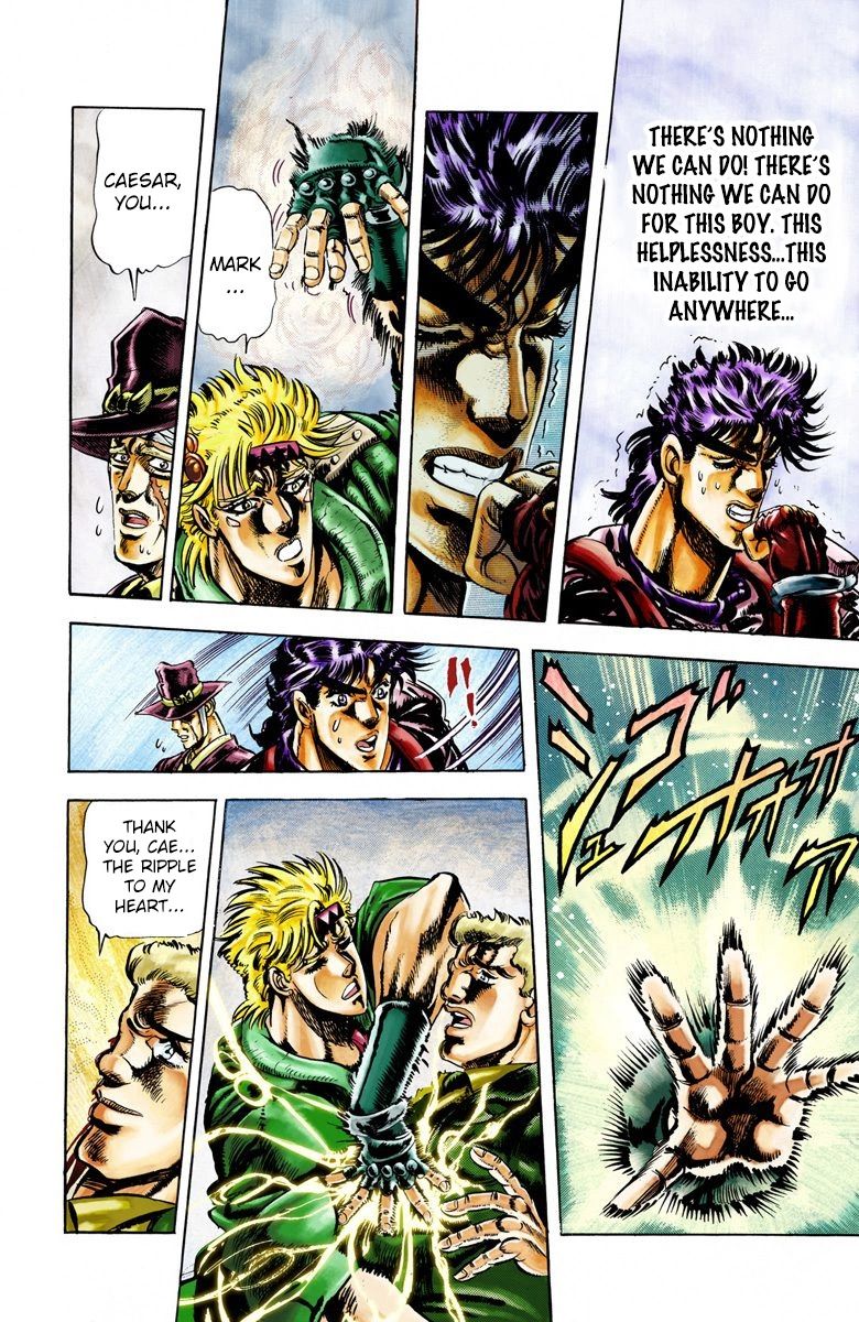 Read JoJo_s Bizarre Adventure Part 2 Battle Tendency Official Colored Manga Online