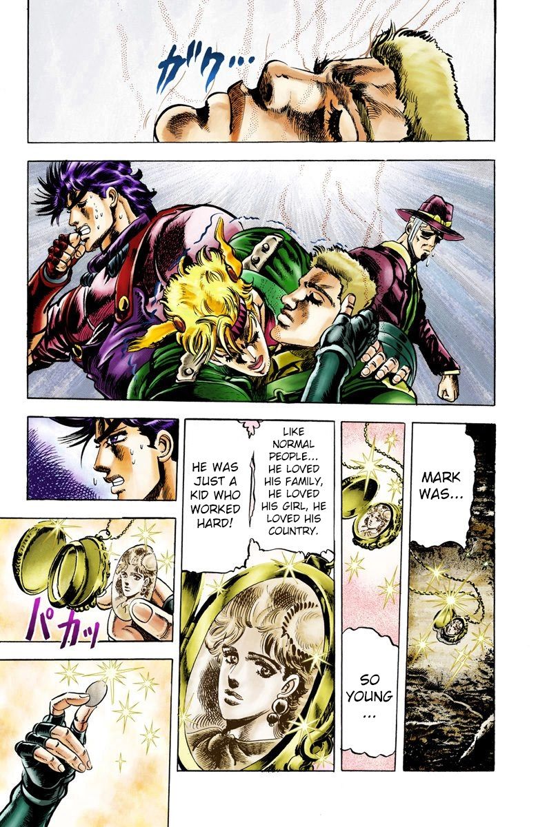 Read JoJo_s Bizarre Adventure Part 2 Battle Tendency Official Colored Manga Online