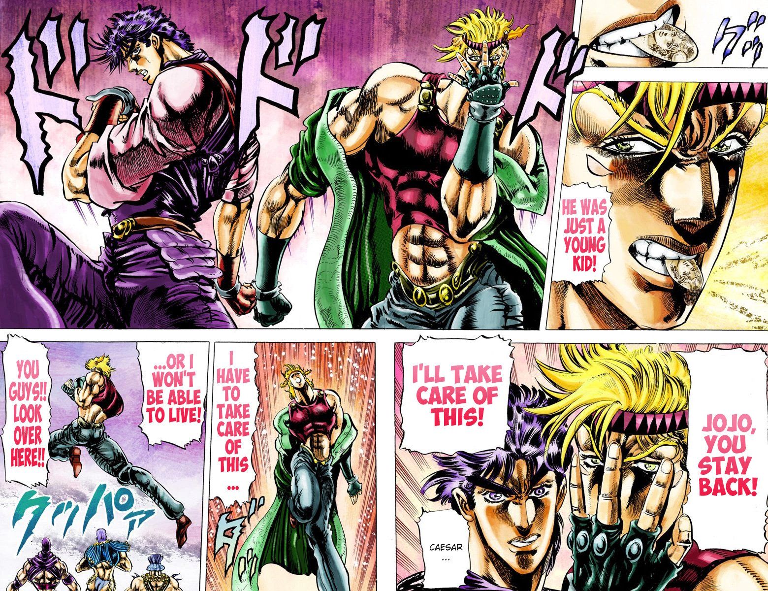 Read JoJo_s Bizarre Adventure Part 2 Battle Tendency Official Colored Manga Online