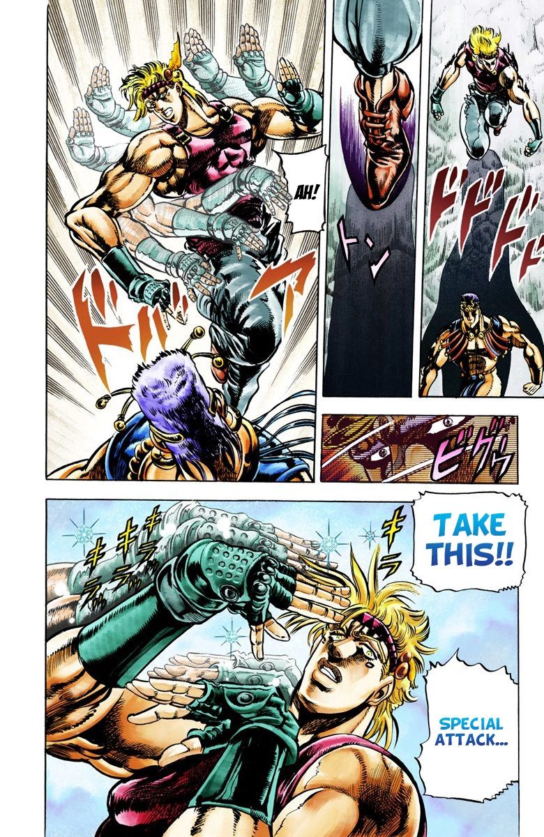 Read JoJo_s Bizarre Adventure Part 2 Battle Tendency Official Colored Manga Online