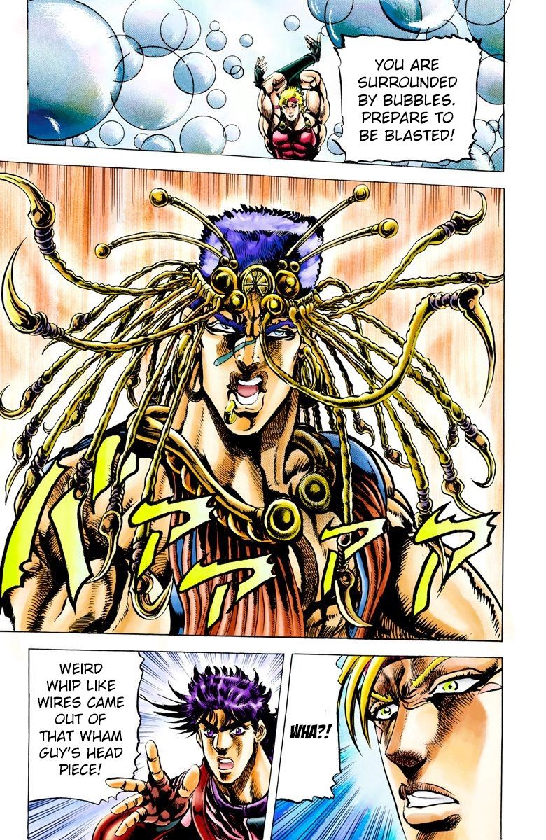 Read JoJo_s Bizarre Adventure Part 2 Battle Tendency Official Colored Manga Online
