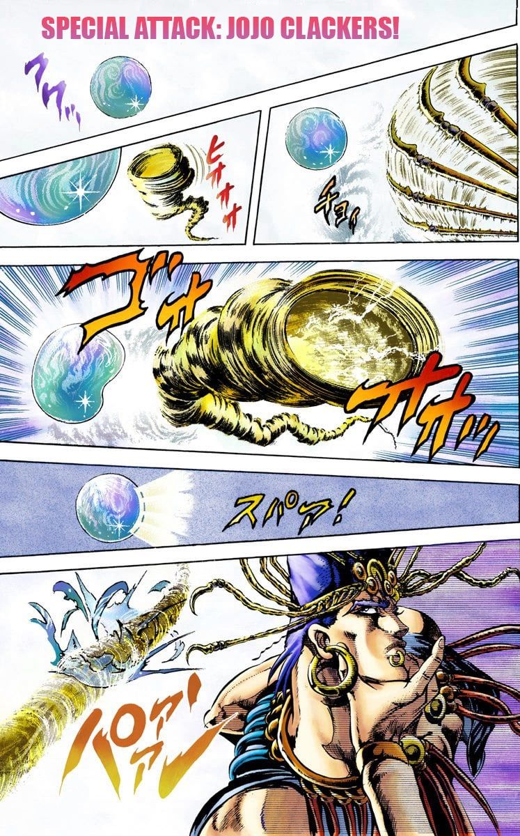 Read JoJo_s Bizarre Adventure Part 2 Battle Tendency Official Colored Manga Online