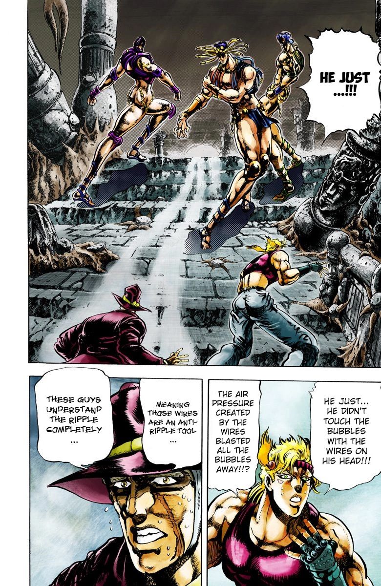 Read JoJo_s Bizarre Adventure Part 2 Battle Tendency Official Colored Manga Online