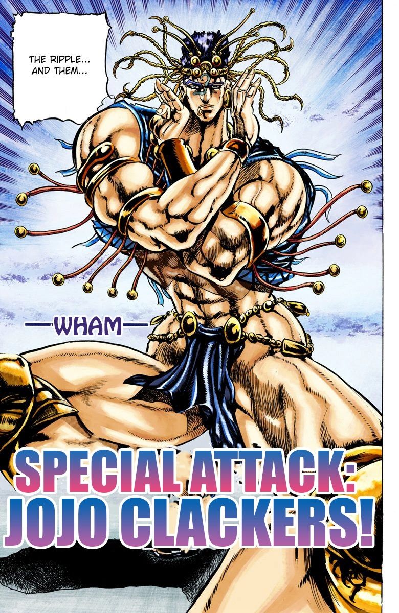 Read JoJo_s Bizarre Adventure Part 2 Battle Tendency Official Colored Manga Online