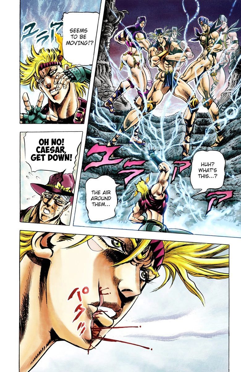 Read JoJo_s Bizarre Adventure Part 2 Battle Tendency Official Colored Manga Online