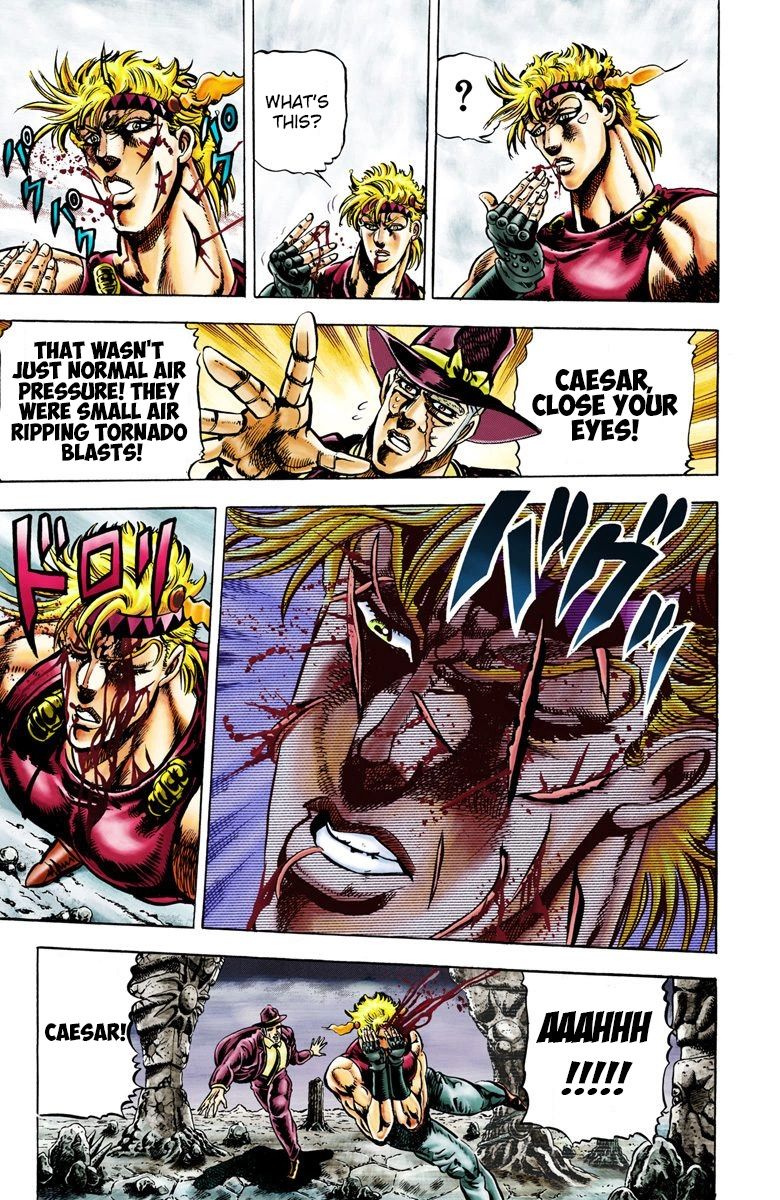 Read JoJo_s Bizarre Adventure Part 2 Battle Tendency Official Colored Manga Online