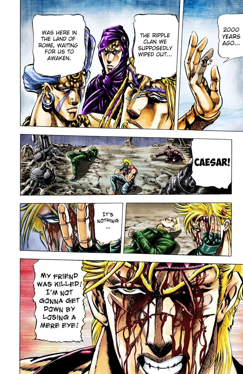 Read JoJo_s Bizarre Adventure Part 2 Battle Tendency Official Colored Manga Online
