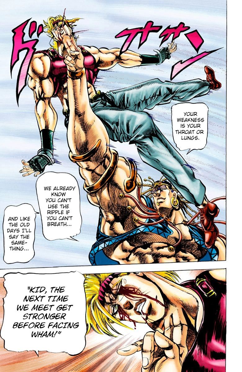 Read JoJo_s Bizarre Adventure Part 2 Battle Tendency Official Colored Manga Online