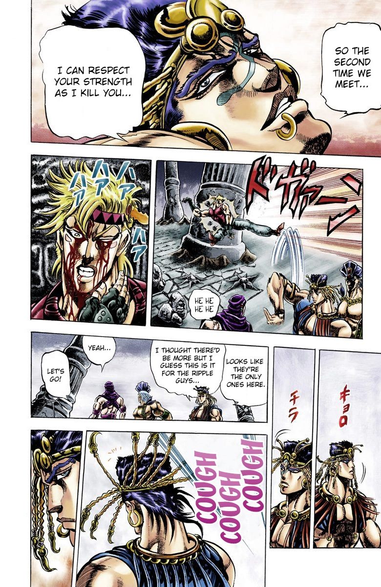 Read JoJo_s Bizarre Adventure Part 2 Battle Tendency Official Colored Manga Online
