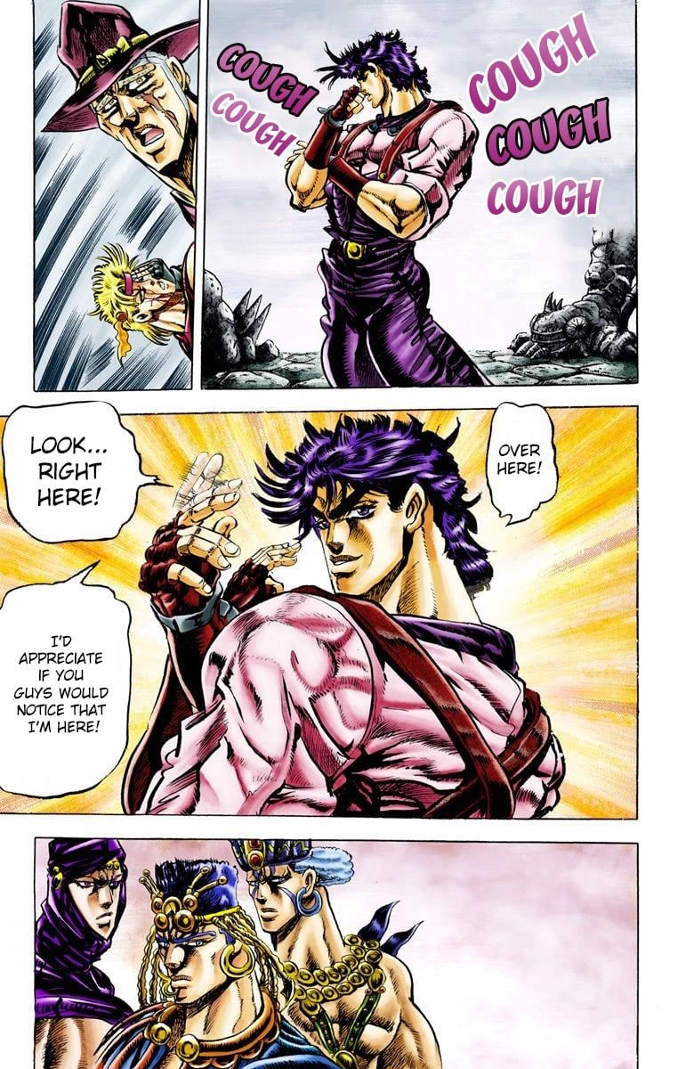 Read JoJo_s Bizarre Adventure Part 2 Battle Tendency Official Colored Manga Online