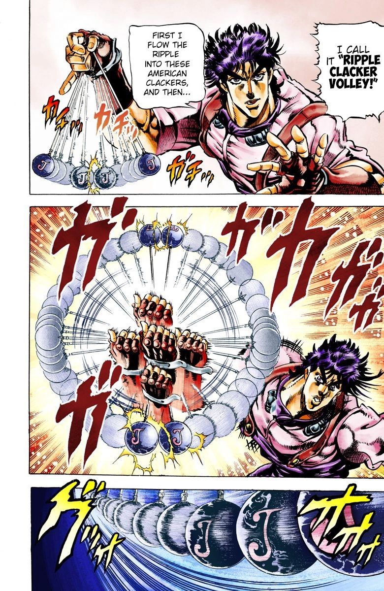 Read JoJo_s Bizarre Adventure Part 2 Battle Tendency Official Colored Manga Online
