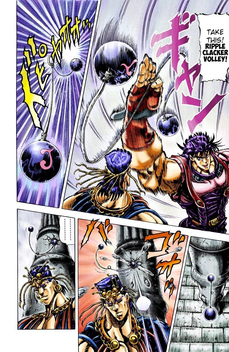 Read JoJo_s Bizarre Adventure Part 2 Battle Tendency Official Colored Manga Online