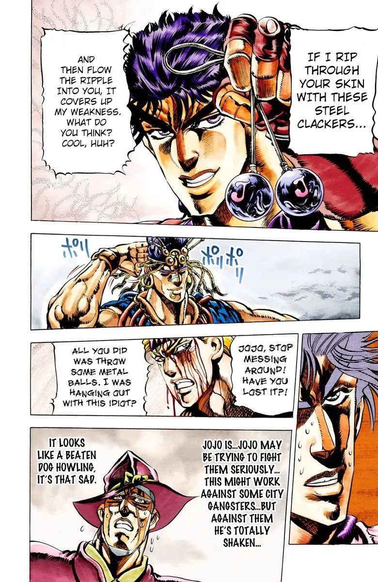 Read JoJo_s Bizarre Adventure Part 2 Battle Tendency Official Colored Manga Online