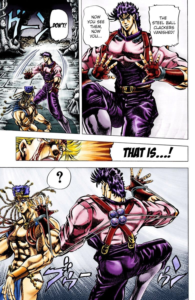Read JoJo_s Bizarre Adventure Part 2 Battle Tendency Official Colored Manga Online