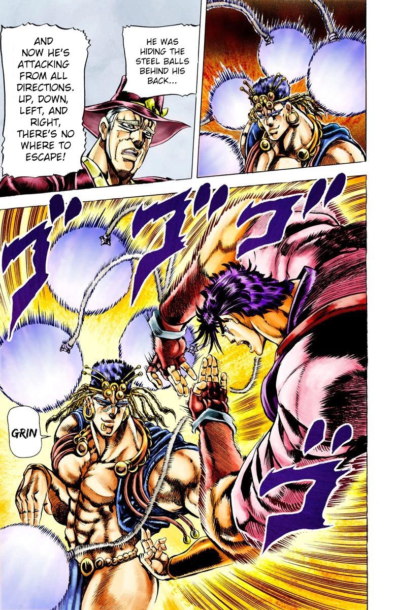 Read JoJo_s Bizarre Adventure Part 2 Battle Tendency Official Colored Manga Online