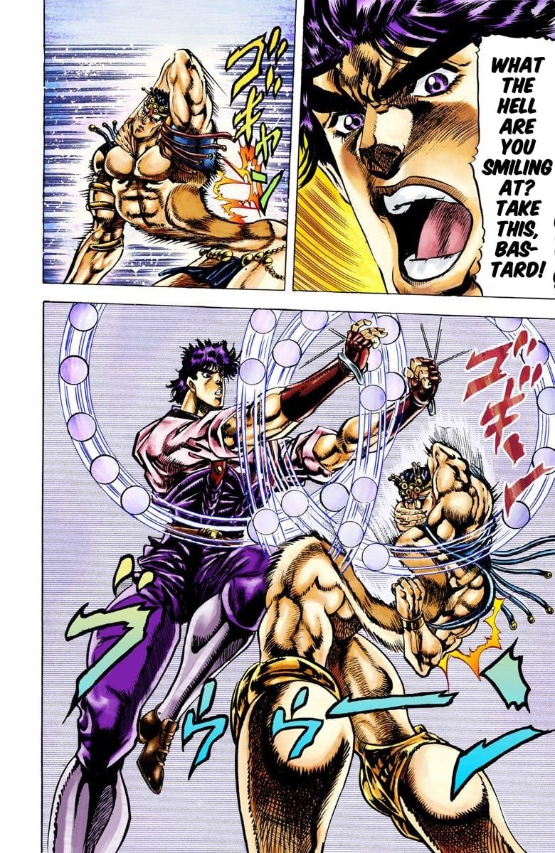Read JoJo_s Bizarre Adventure Part 2 Battle Tendency Official Colored Manga Online