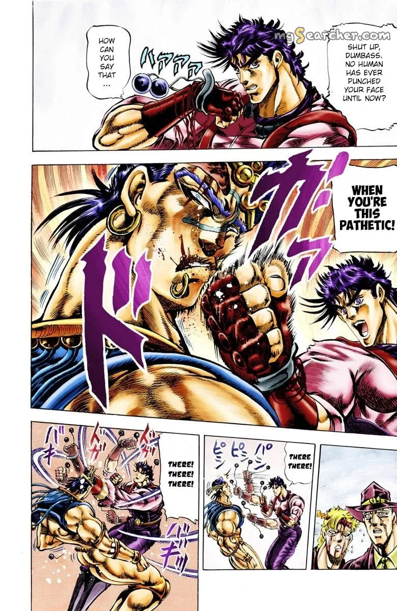 Read JoJo_s Bizarre Adventure Part 2 Battle Tendency Official Colored Manga Online