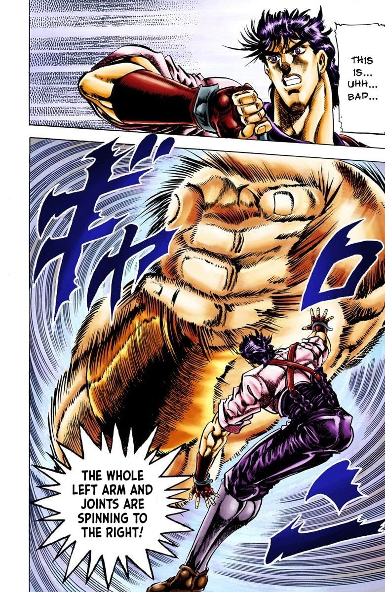 Read JoJo_s Bizarre Adventure Part 2 Battle Tendency Official Colored Manga Online
