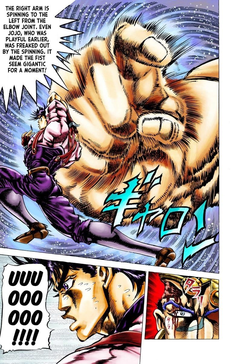 Read JoJo_s Bizarre Adventure Part 2 Battle Tendency Official Colored Manga Online