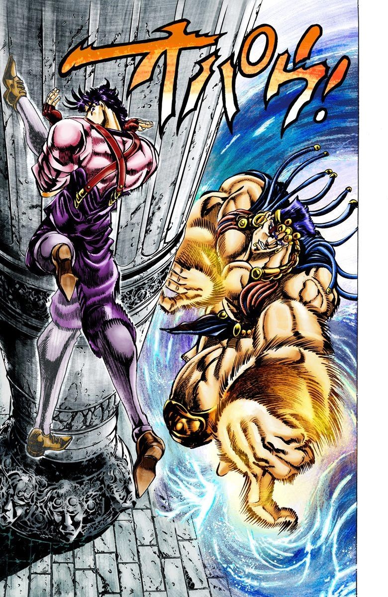 Read JoJo_s Bizarre Adventure Part 2 Battle Tendency Official Colored Manga Online