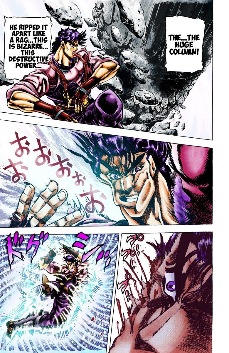 Read JoJo_s Bizarre Adventure Part 2 Battle Tendency Official Colored Manga Online