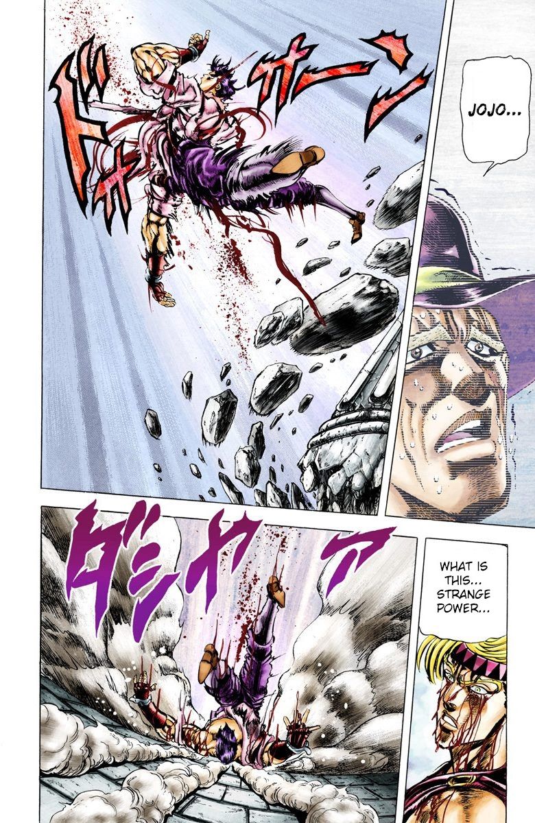 Read JoJo_s Bizarre Adventure Part 2 Battle Tendency Official Colored Manga Online