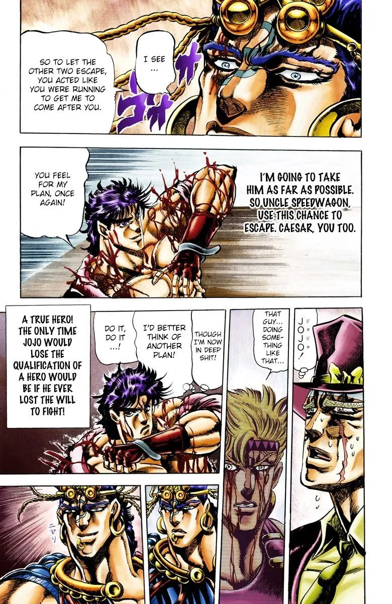 Read JoJo_s Bizarre Adventure Part 2 Battle Tendency Official Colored Manga Online
