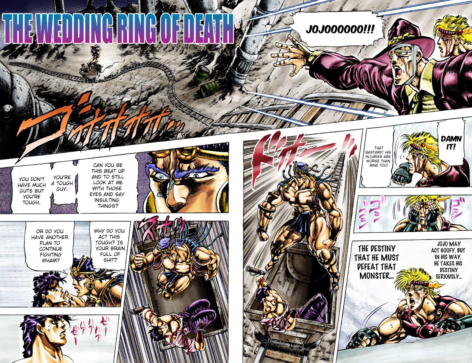 Read JoJo_s Bizarre Adventure Part 2 Battle Tendency Official Colored Manga Online