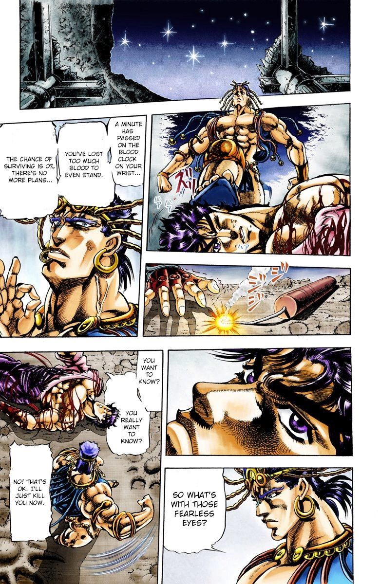 Read JoJo_s Bizarre Adventure Part 2 Battle Tendency Official Colored Manga Online