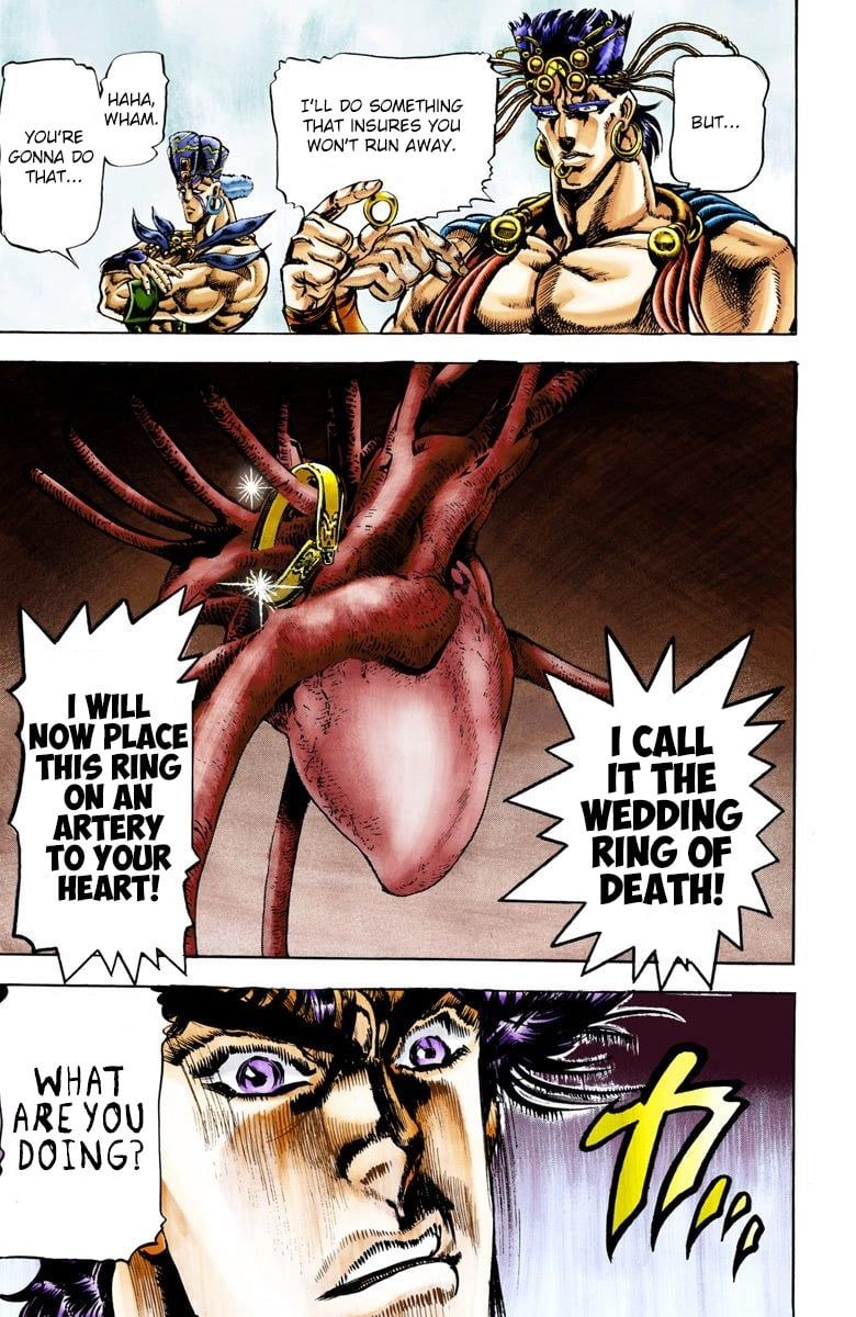 Read JoJo_s Bizarre Adventure Part 2 Battle Tendency Official Colored Manga Online