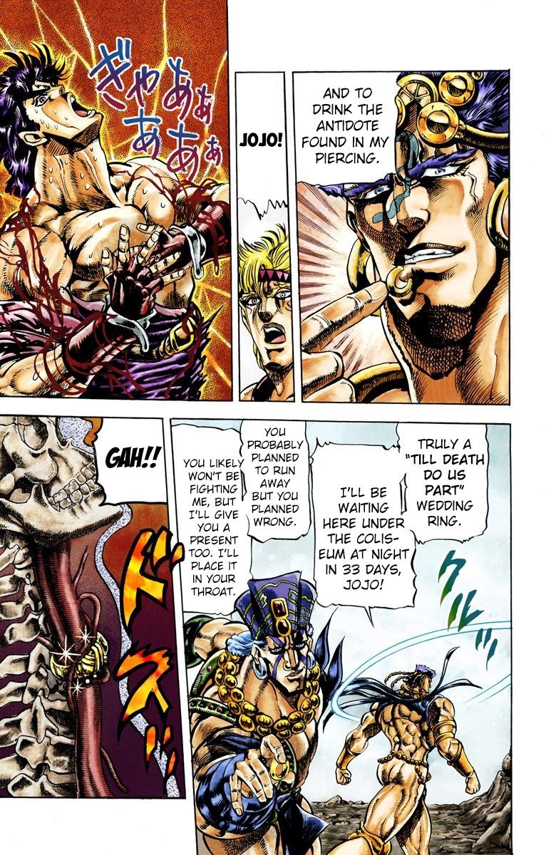 Read JoJo_s Bizarre Adventure Part 2 Battle Tendency Official Colored Manga Online