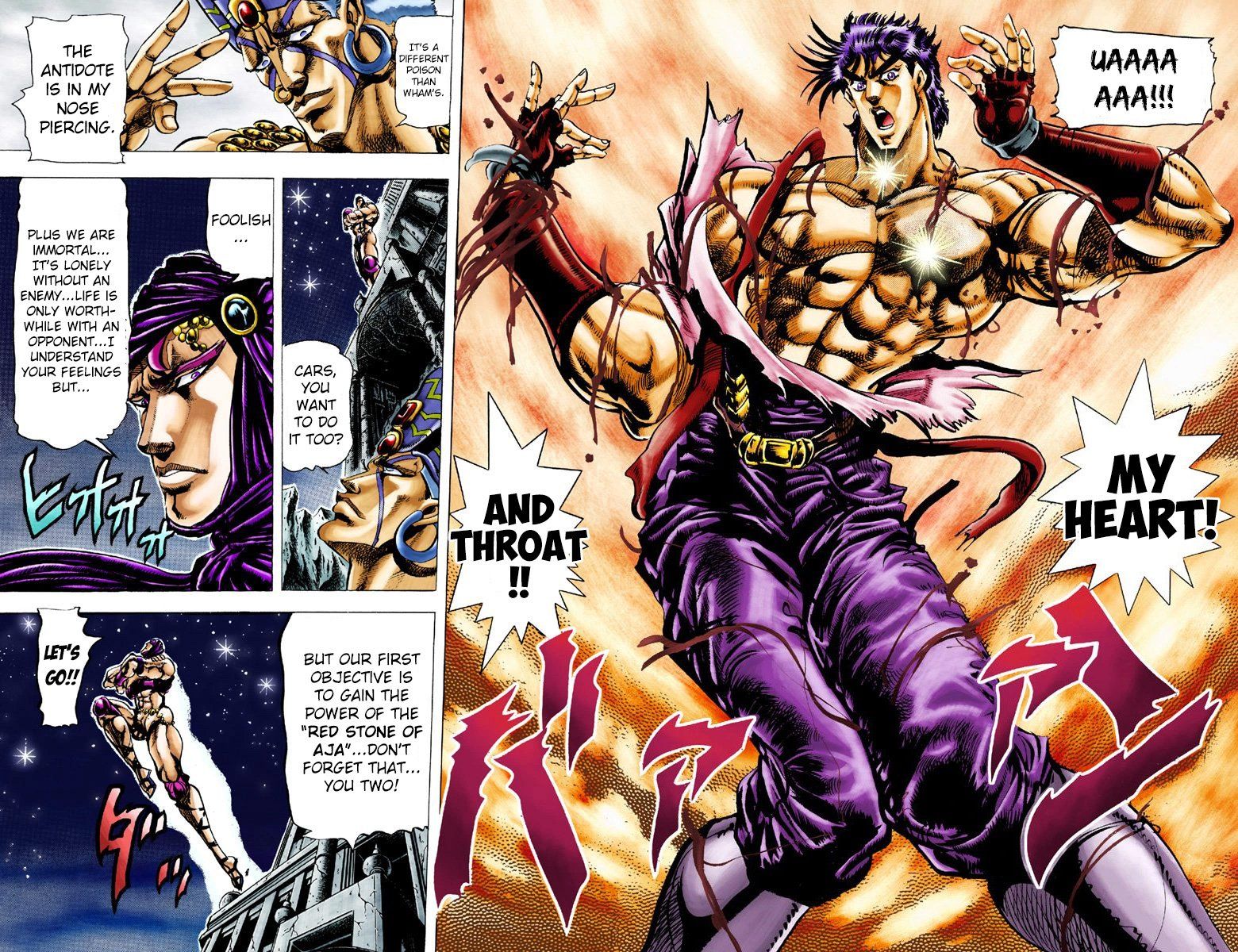 Read JoJo_s Bizarre Adventure Part 2 Battle Tendency Official Colored Manga Online