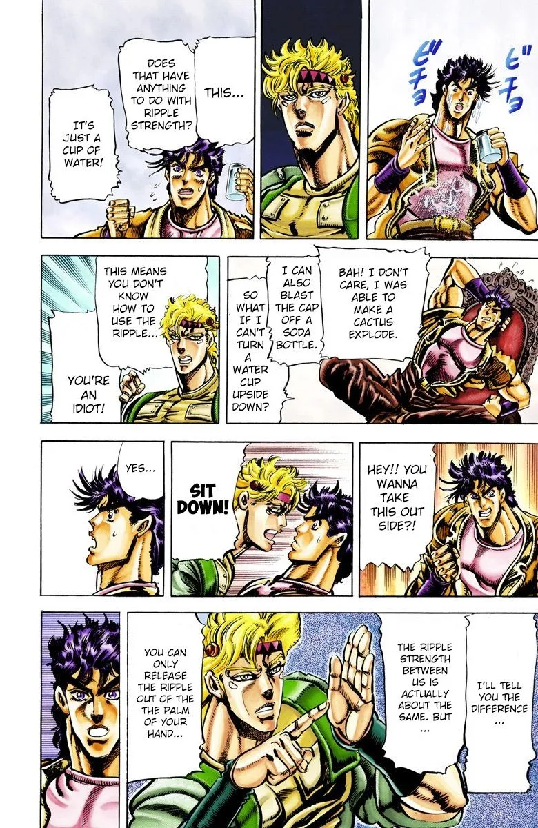 Read JoJo_s Bizarre Adventure Part 2 Battle Tendency Official Colored Manga Online