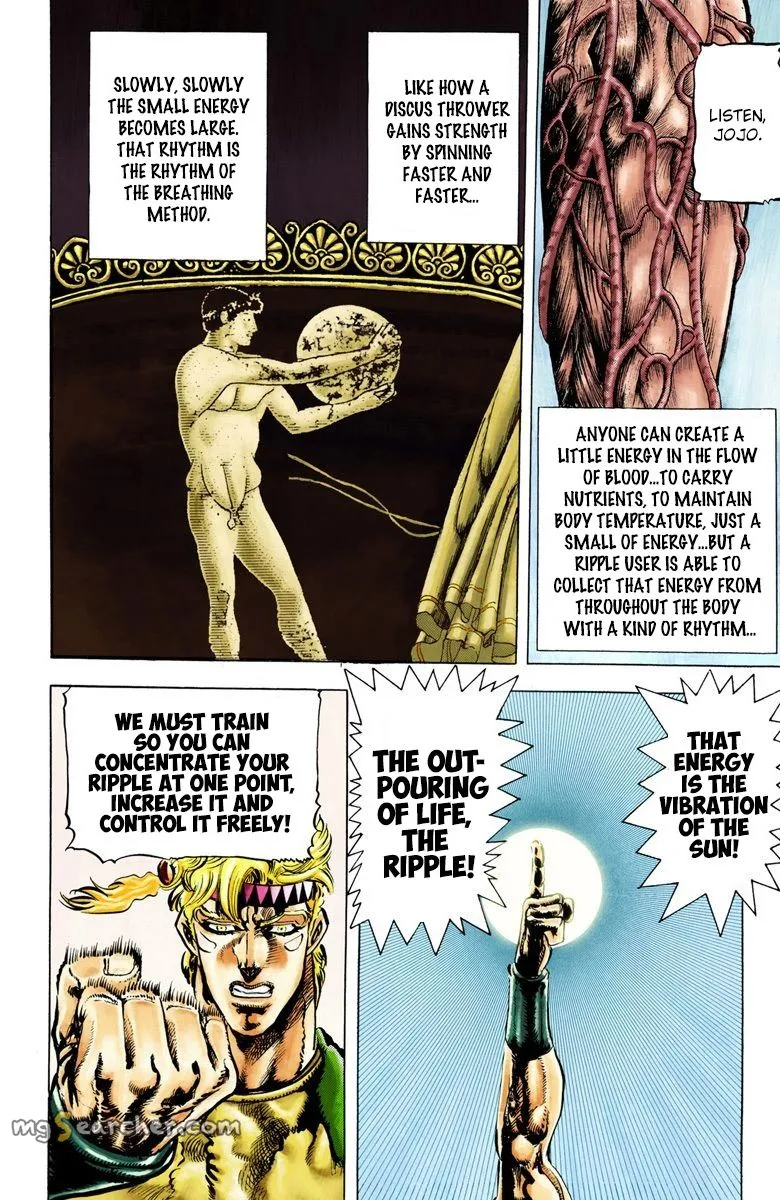 Read JoJo_s Bizarre Adventure Part 2 Battle Tendency Official Colored Manga Online