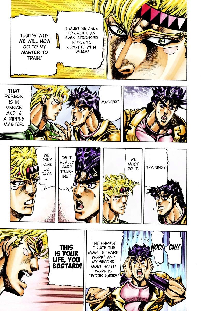 Read JoJo_s Bizarre Adventure Part 2 Battle Tendency Official Colored Manga Online