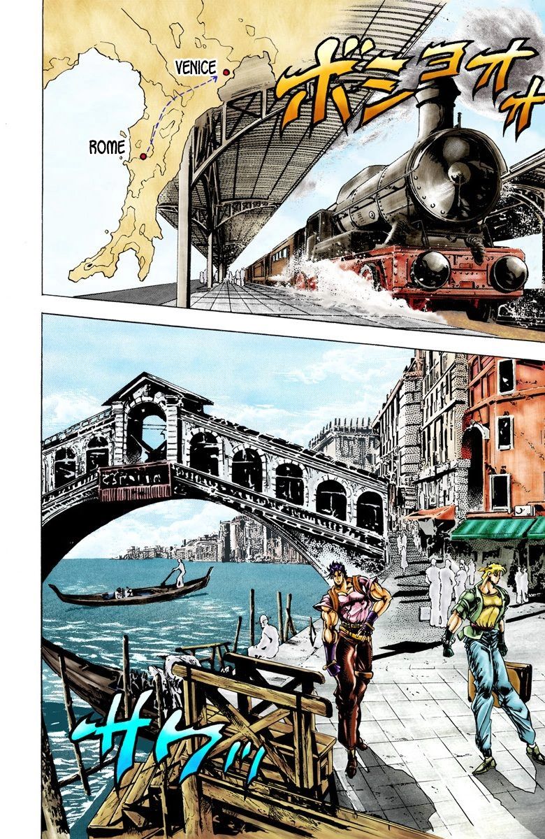 Read JoJo_s Bizarre Adventure Part 2 Battle Tendency Official Colored Manga Online