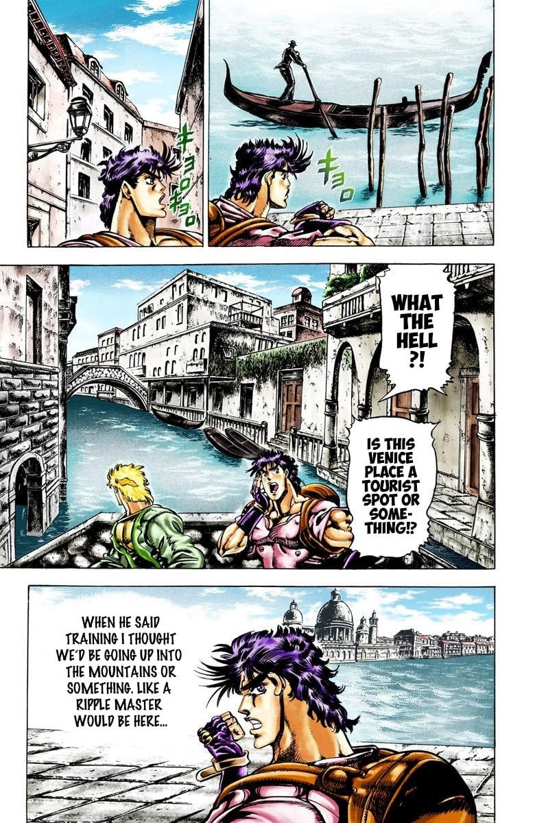 Read JoJo_s Bizarre Adventure Part 2 Battle Tendency Official Colored Manga Online