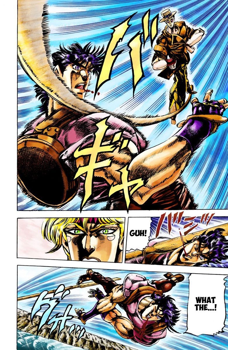Read JoJo_s Bizarre Adventure Part 2 Battle Tendency Official Colored Manga Online