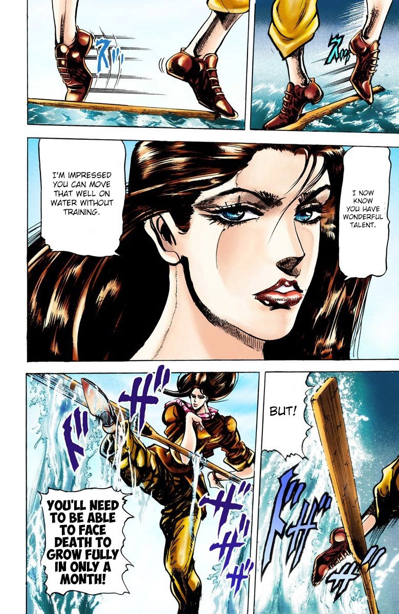 Read JoJo_s Bizarre Adventure Part 2 Battle Tendency Official Colored Manga Online