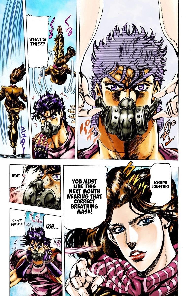 Read JoJo_s Bizarre Adventure Part 2 Battle Tendency Official Colored Manga Online
