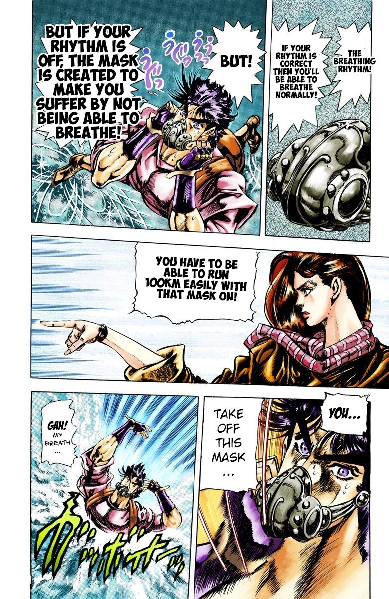 Read JoJo_s Bizarre Adventure Part 2 Battle Tendency Official Colored Manga Online